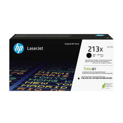 HP W2130X/213X Black Toner Cartridge (9K pages)