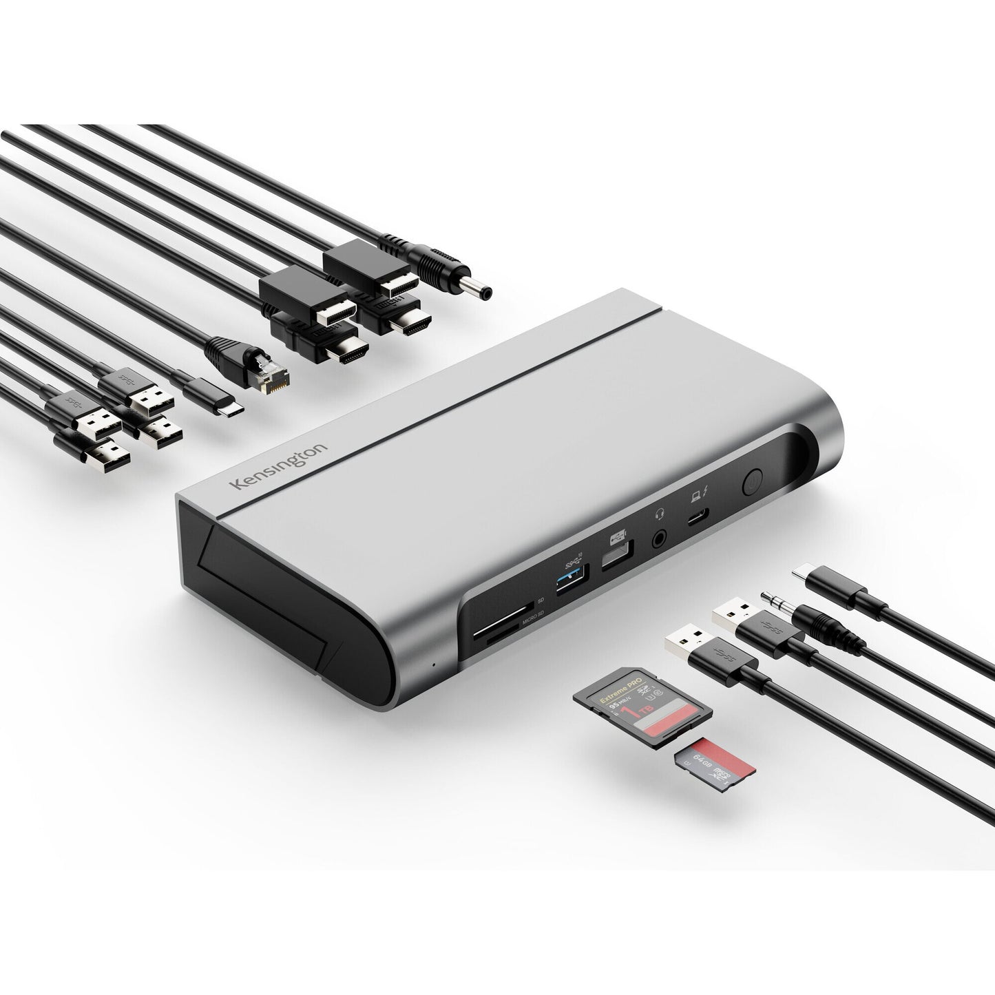 Kensington AD4010T4 and USB4 Thunderbolt 4 Docking Station 98W