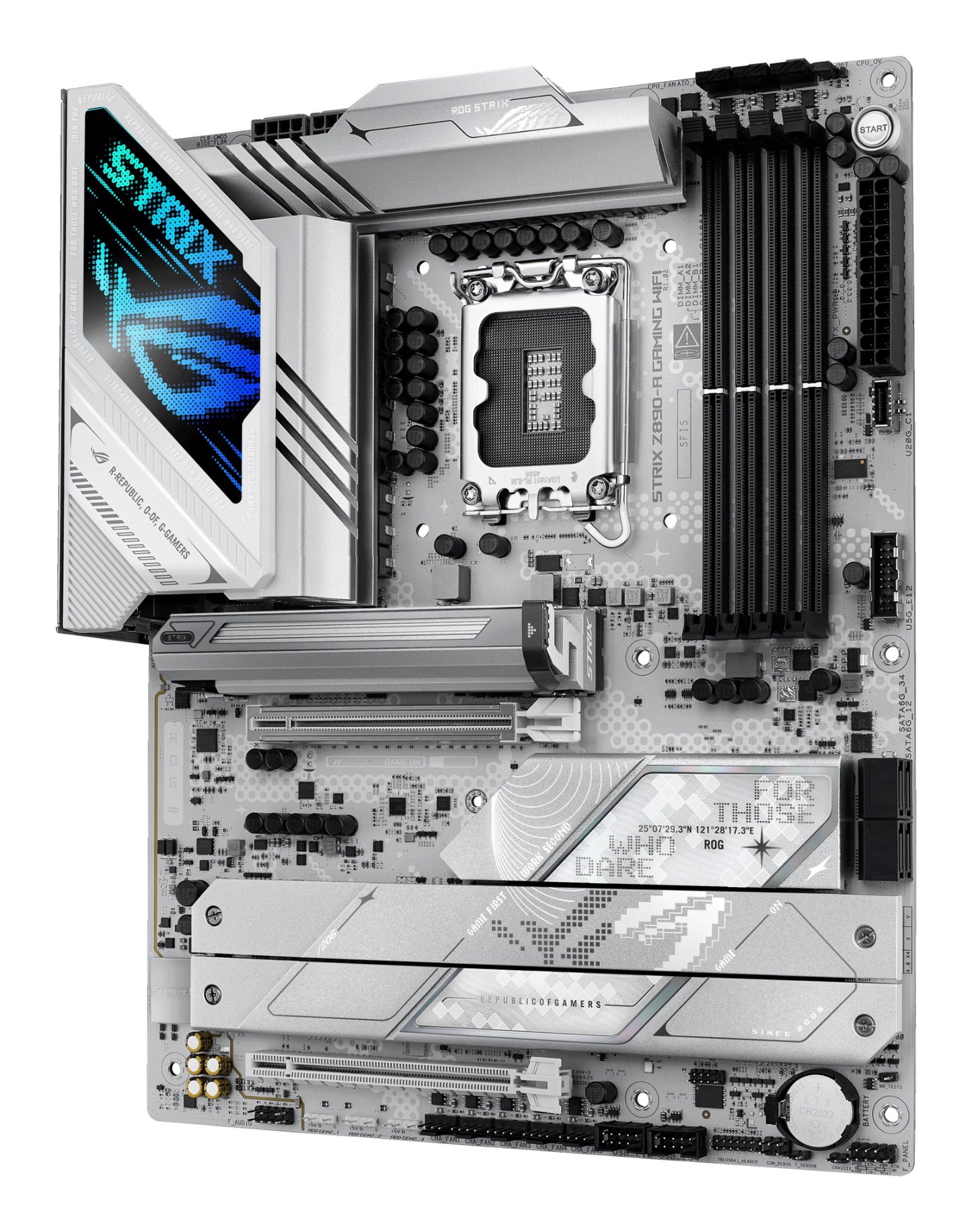 ASUS ROG STRIX Z890-A GAMING WIFI Intel Z890 LGA 1851 (Socket V1) ATX Motherboard