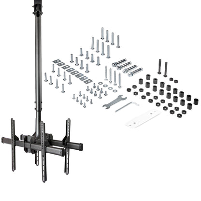 StarTech.com Dual TV Ceiling Mount - Back-to-Back Heavy Duty Hanging Dual Screen