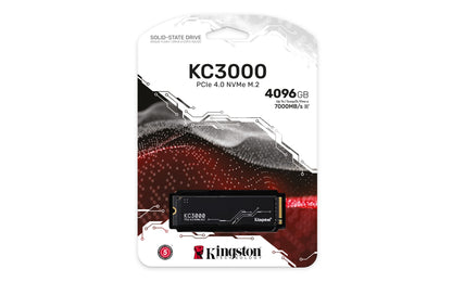 Kingston Technology SKC3000D/4096G 4TB M.2 NVMe PCIe Gen4 SSD
