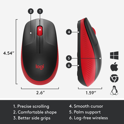 Logitech M190 Wireless Mouse