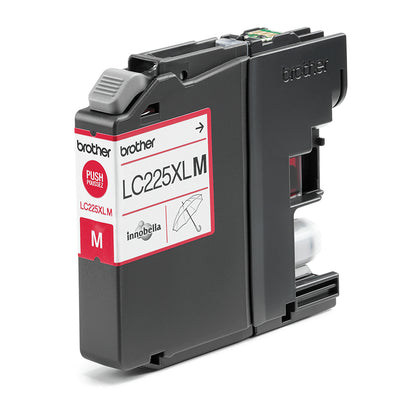 Brother LC-225XLM Magenta Ink Cartridge (1.2K pages)