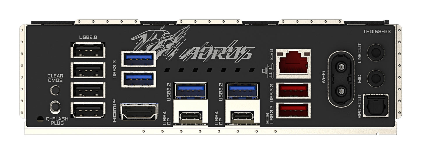 Gigabyte X870M AORUS ELITE WIFI7 Motherboard - Supports AMD Ryzen 9000 CPUs, 14+2+2