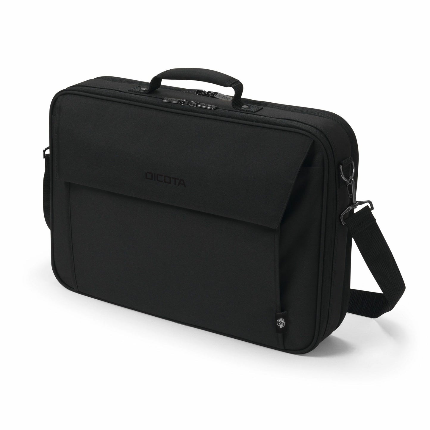 Dicota Eco Multi Plus BASE 39.6 cm (15.6") Briefcase Black Laptop Bag