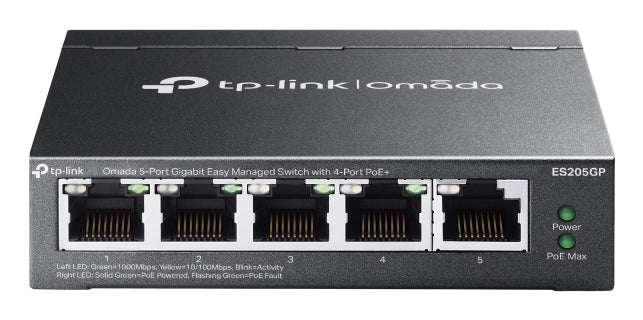 TP-LINK Omada 5-Port Gigabit Easy Switch PoE
