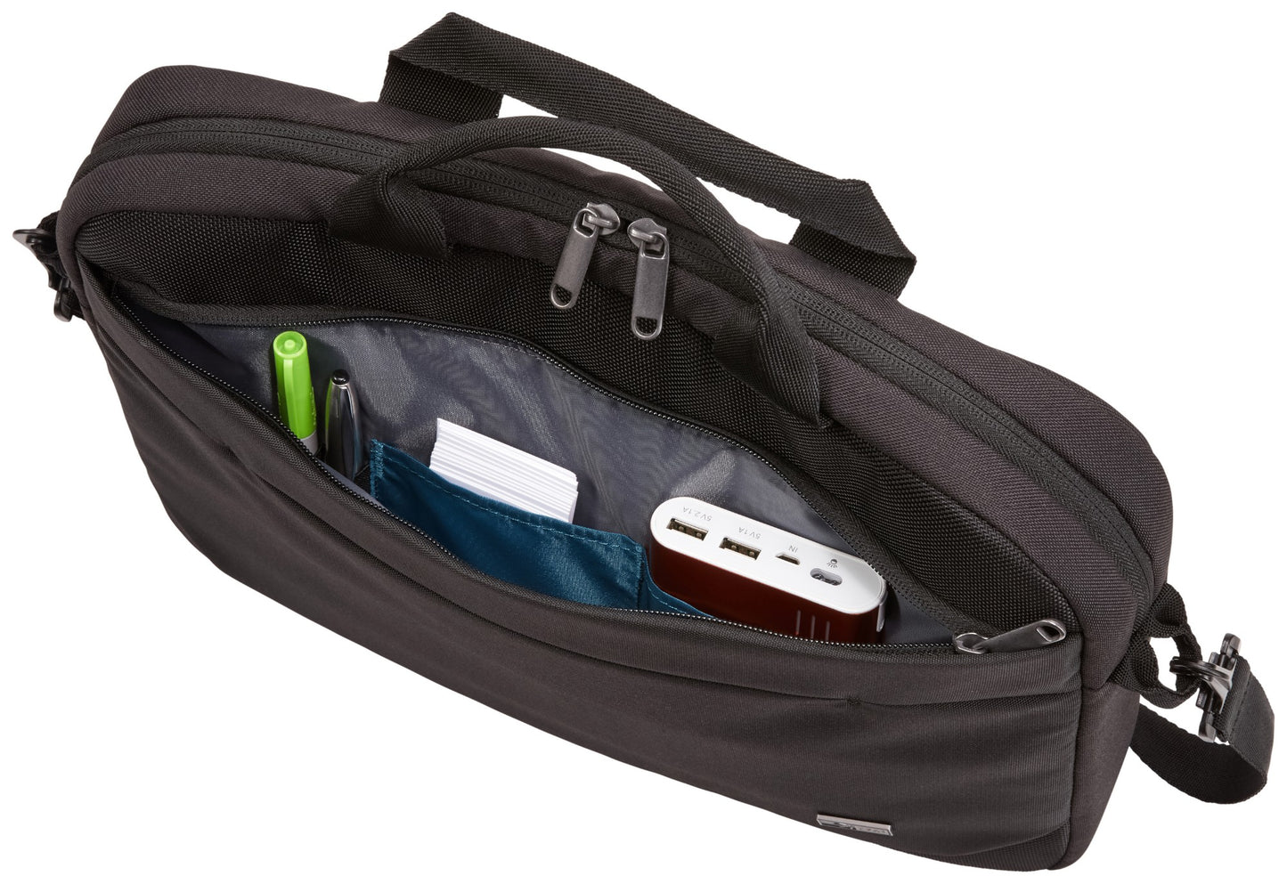 Case Logic Advantage ADVA-114 Black 35.6 cm (14") Messenger case Laptop Bag