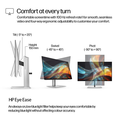 HP Series 7 Pro 724pf 23.8" Full HD IPS 100Hz Monitor
