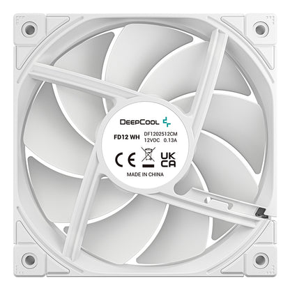 DeepCool FD12 WH-3 IN 1 Computer case Fan 12 cm White 3 pc(s) Cooling
