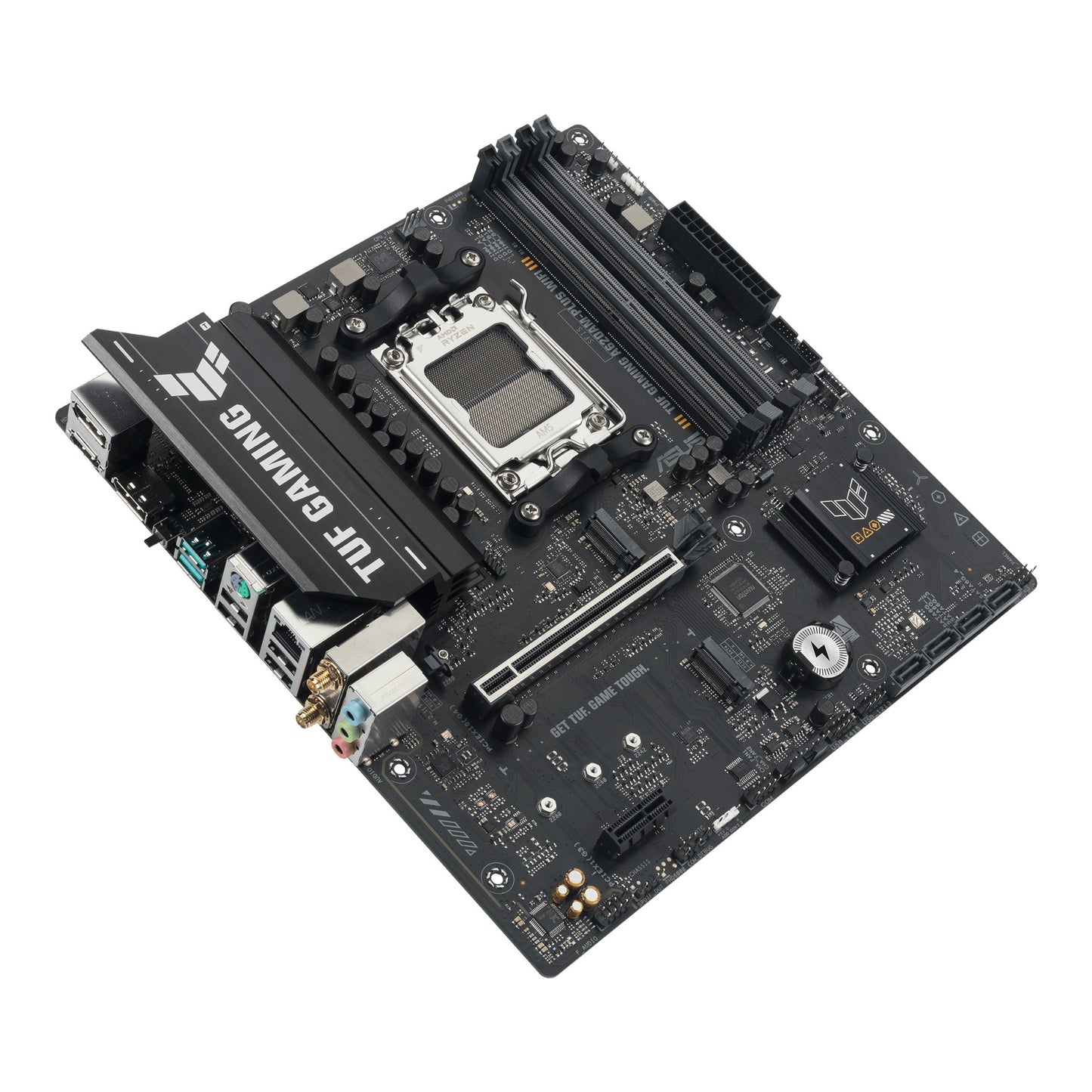 ASUS TUF GAMING A620AM-PLUS WIFI AMD A620A Socket AM5 micro ATX Motherboard