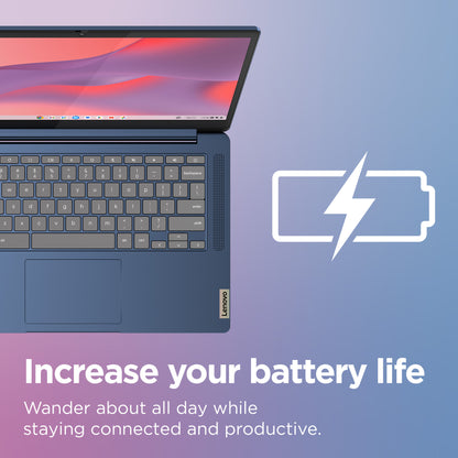 Lenovo IdeaPad Slim 3 Chrome 14M868 MediaTek Kompanio 520 14" MediaTek Kompanio 520 4GB 128GB eMMC SSD Laptop