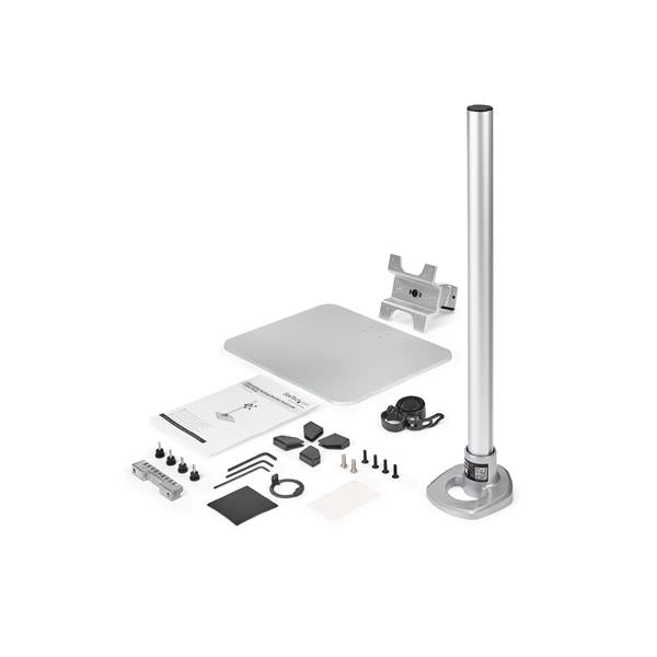 StarTech.com Single Monitor Stand - Adjustable - Steel - Silver - For up to 34" Mount