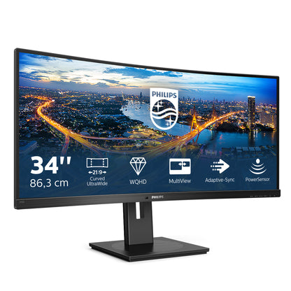 Philips B Line 345B1C/00 34" UWQHD VA 100Hz Curved Monitor