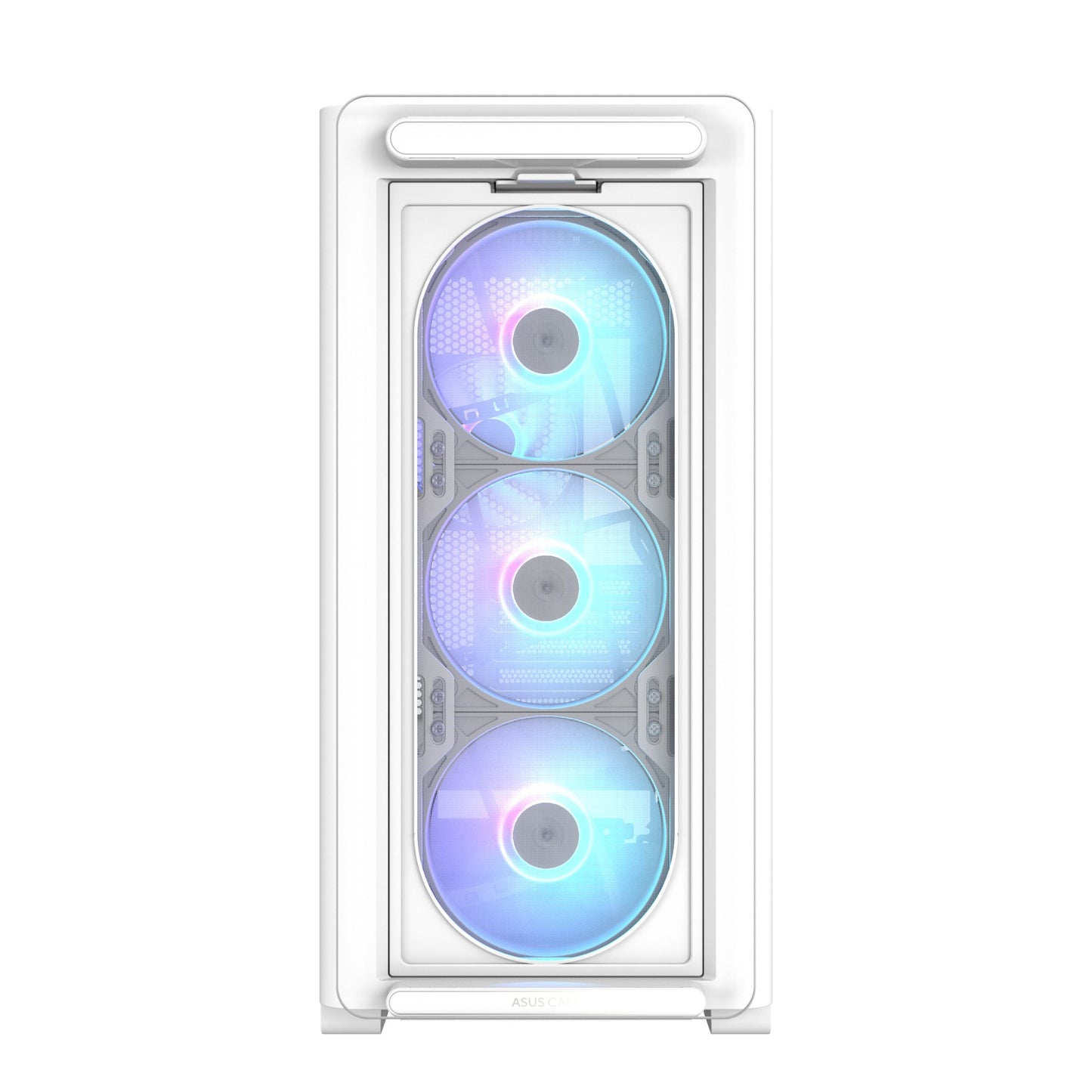 ASUS A23 PLUS TG ARGB WHITE Micro Tower PC Case