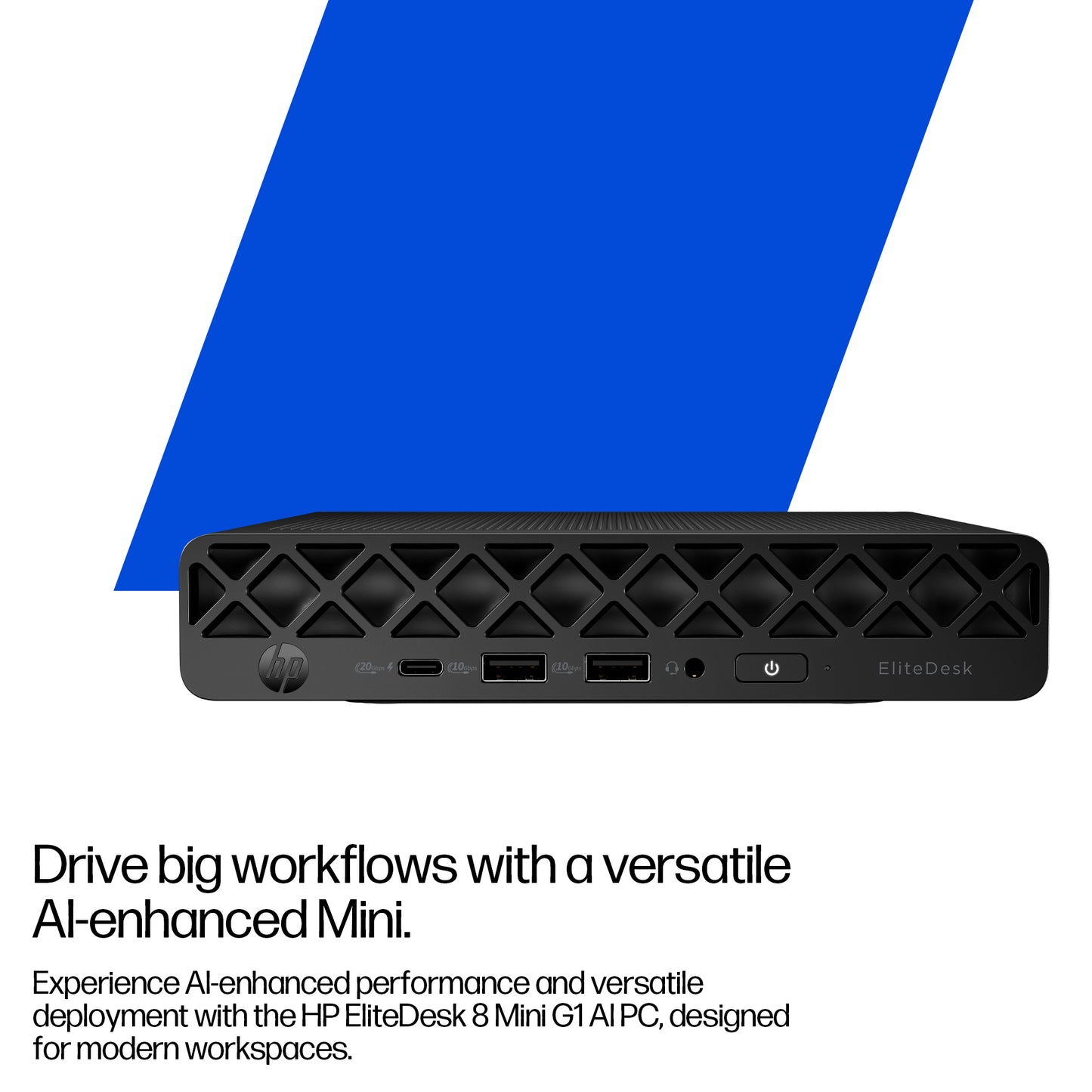 HP EliteDesk 8 Core Ultra 7 265T 16GB 512GB SSD Mini PC