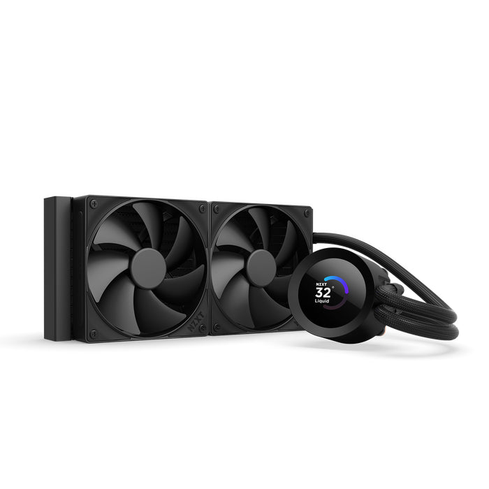 NZXT Kraken Plus 240 Processor All-in-one liquid cooler 12 cm Black Cooling