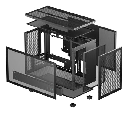 DeepCool CH260 Micro Tower Black PC Case