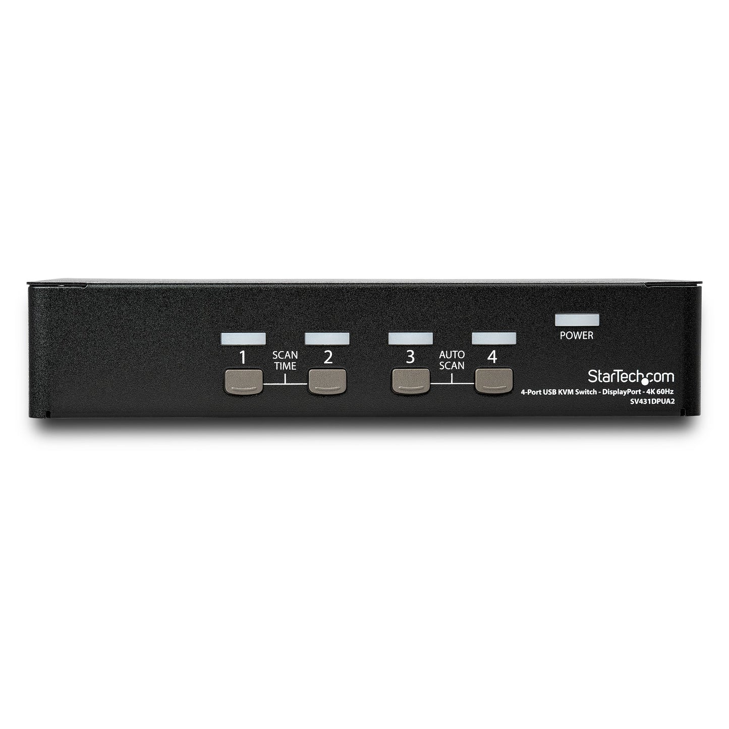StarTech.com 4 Port DisplayPort KVM Switch - 4K 60Hz - Single Display - Dual Port