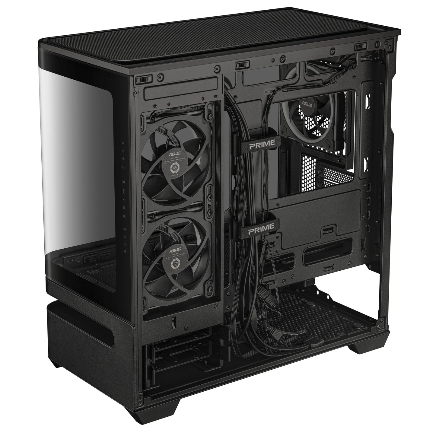 ASUS PRIME AP202 ARGB Mini Tower Black PC Case