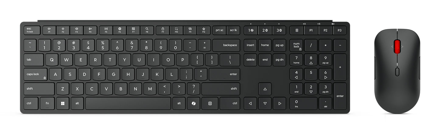 Lenovo 4X31S04847 included Home/Office Wireless Keyboard & Mouse Combo UK
