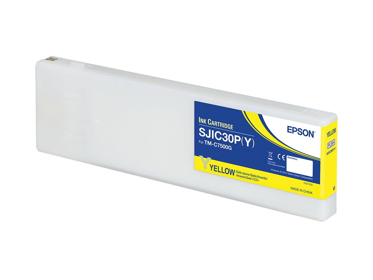 Epson C33S020642/SJIC-30-P-Y Yellow Ink Cartridge (Epson C 7500 G)