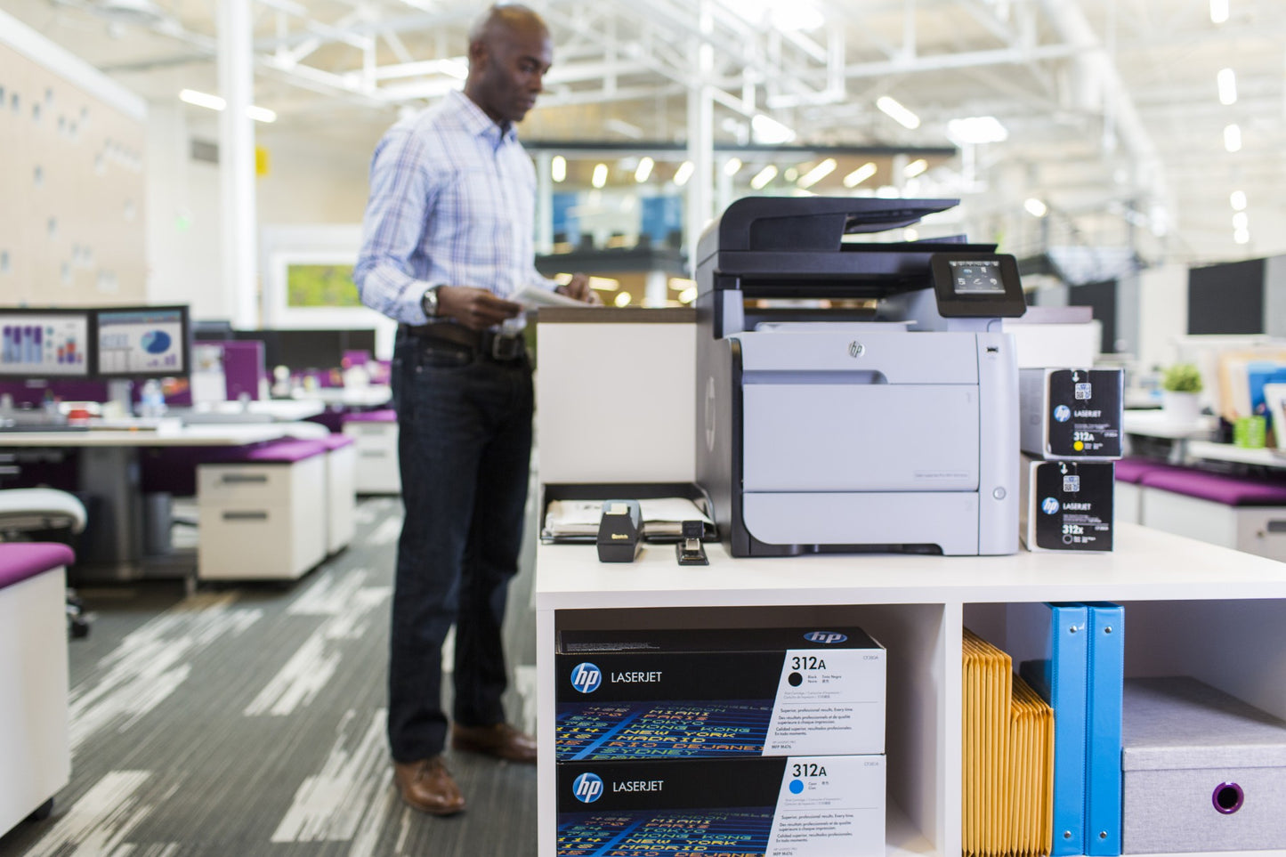HP CF381A/312A Cyan Toner Cartridge (2.7K pages, HP CLJ Pro M 476)