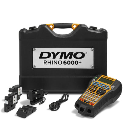 DYMO Rhino 6000+ Industrial Label Maker | Computer Connected Label Printer with Hard