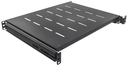 Intellinet 19" Sliding Shelf, 1U, For 600 to 800mm Depth Cabinets & Racks, shelf