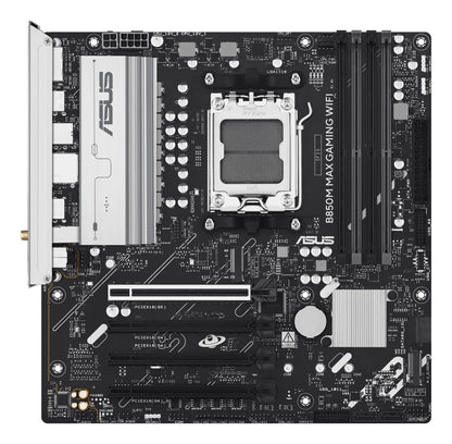 ASUS B850M MAX GAMING WIFI AMD B850 Socket AM5 micro ATX Motherboard