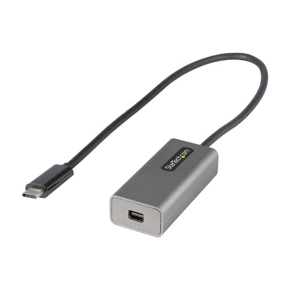 StarTech.com USB C to Mini DisplayPort Adapter - 4K 60Hz USB-C to mDP Adapter Dongle Hub