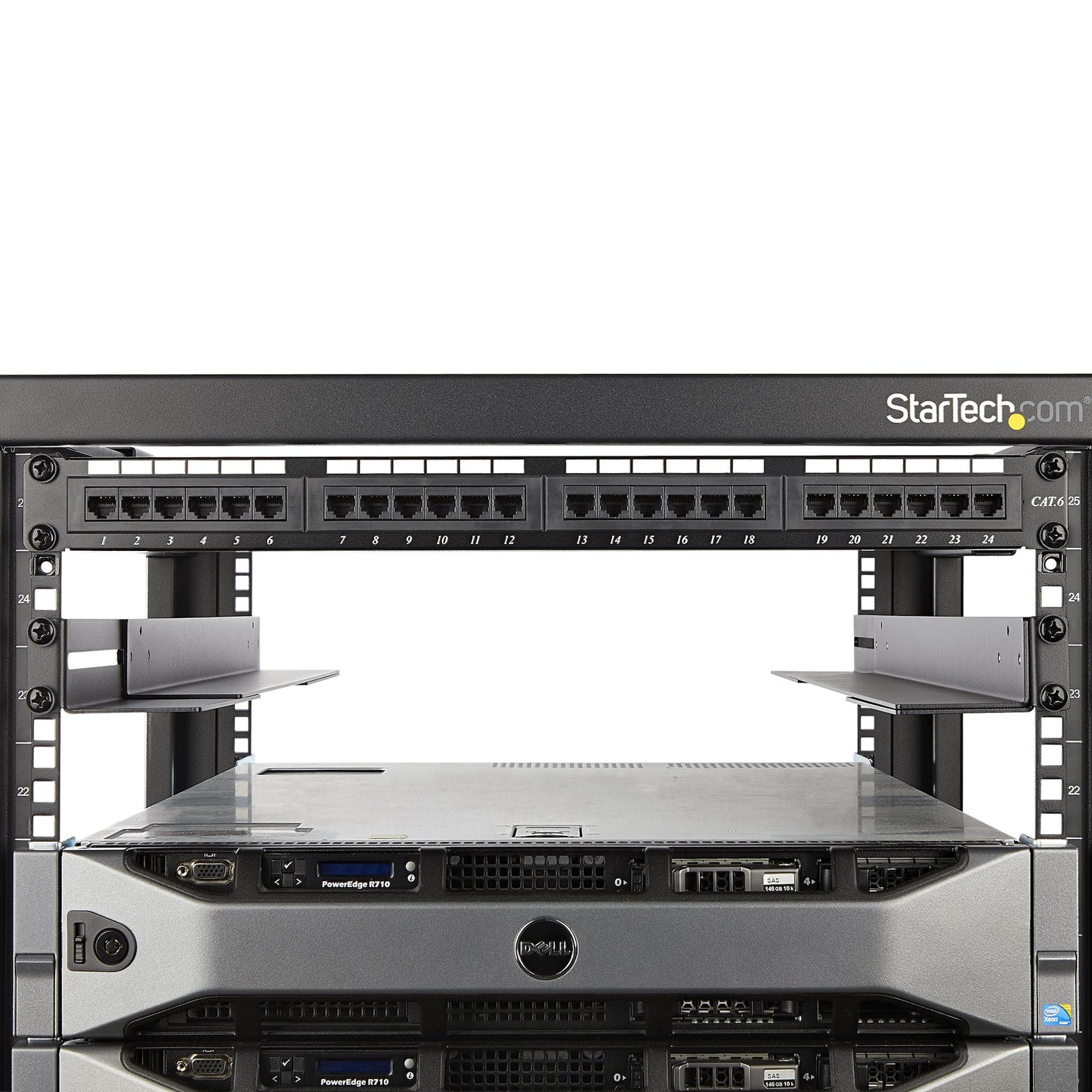 StarTech.com 1U 19 inch Server Rack Rails - 24-36 inch Adjustable Depth - Universal