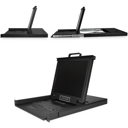 StarTech.com 16 Port Rackmount KVM Console w/ 6ft Cables - Integrated KVM Switch w/ (NS1716K)