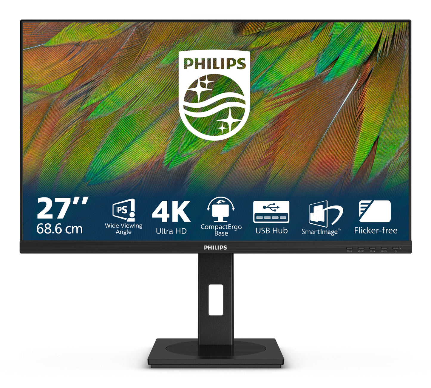Philips 3000 series 27B1N3800/00 27" 4K UHD IPS Monitor