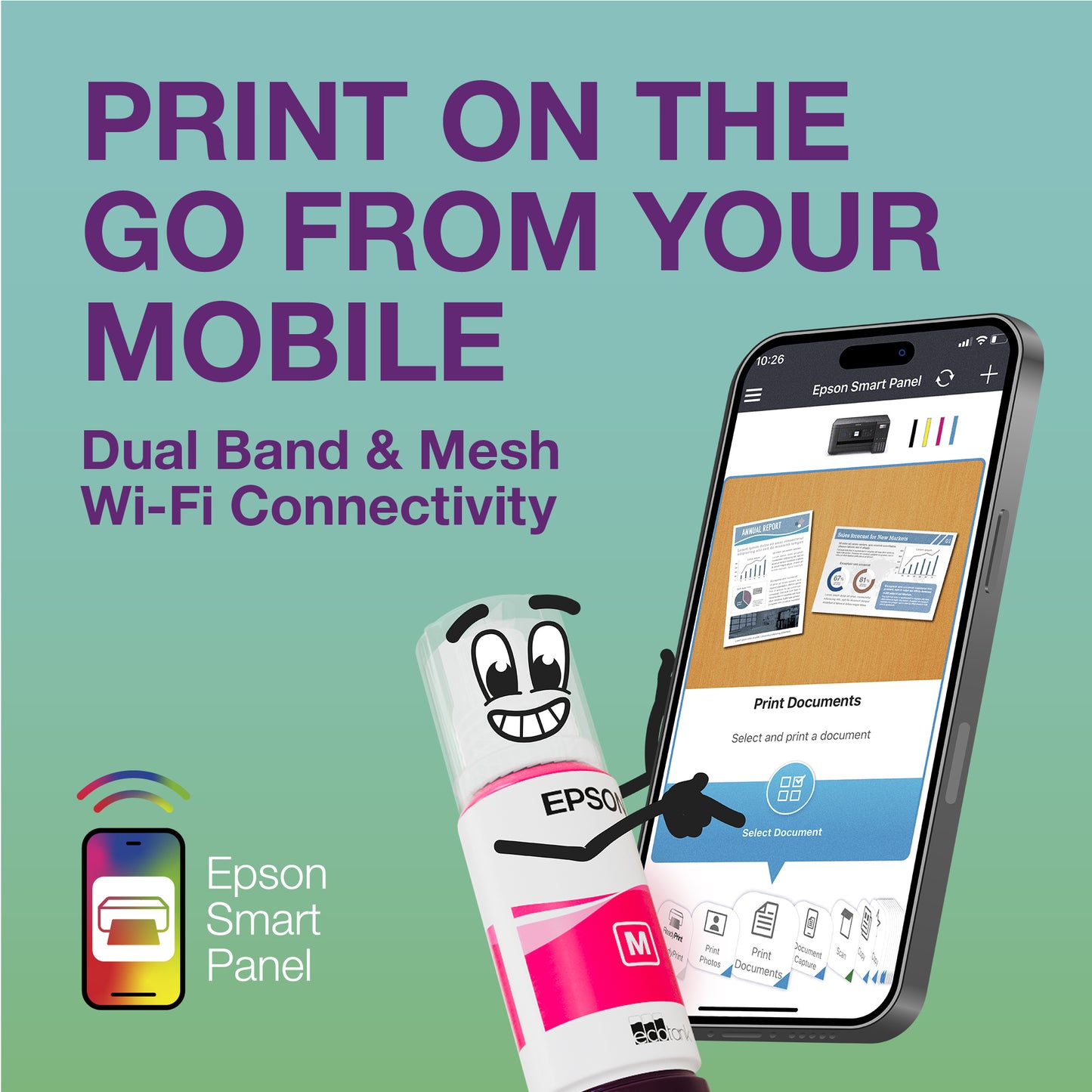 Epson EcoTank ET-3950 Printer