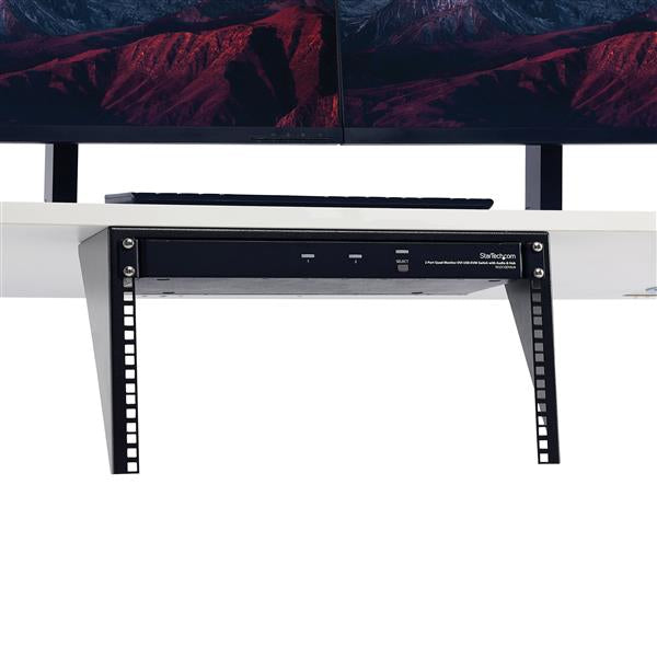 StarTech.com 6U Wall Mount Patch Panel Bracket – 19 in – Steel - Vertical Mounting