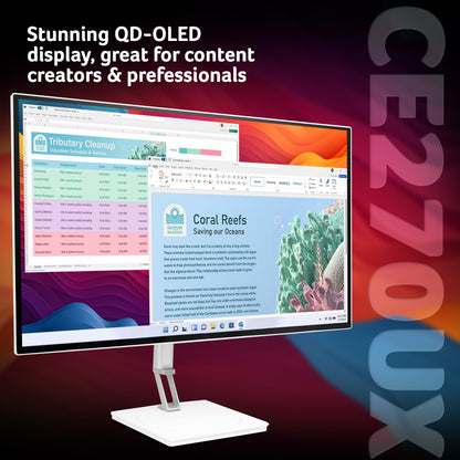 Acer CE270UX QD-OLED 26.5" QHD OLED 240Hz Monitor