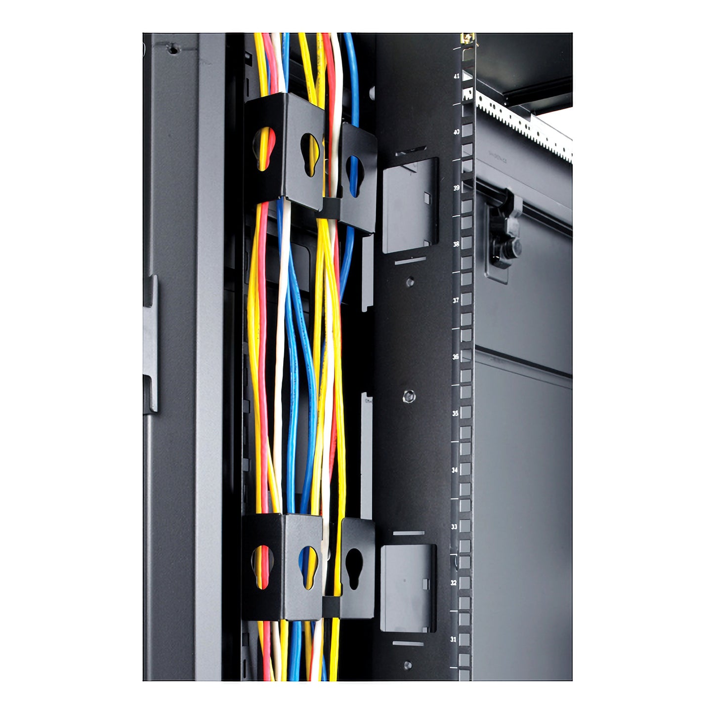 APC NetShelter Cable Management, Vertical Cable Manager, Containment Brackets, for