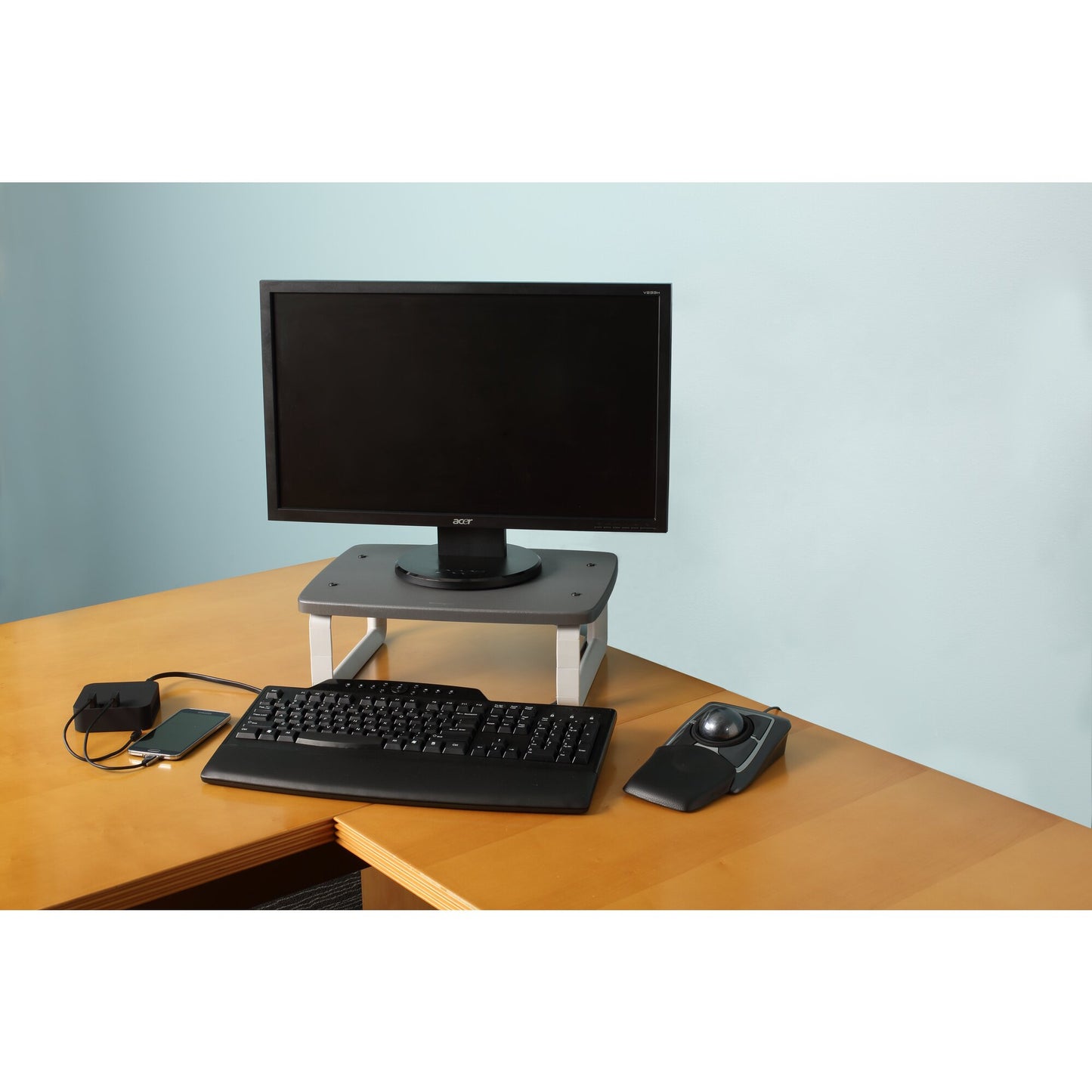Kensington SmartFit Monitor Stand Plus for screens up to 24” - Black Mount
