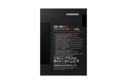 Samsung MZ-V9P2T0BW 2TB M.2 NVMe PCIe Gen4 SSD