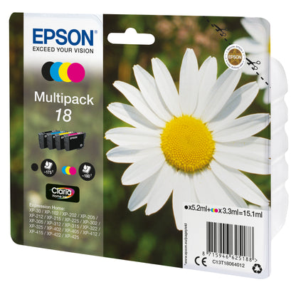 Epson C13T18064012/18 Ink Cartridge (Epson XP 30)