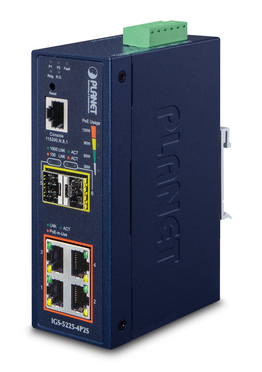 Planet IGS-5225-4P2S network switch PoE