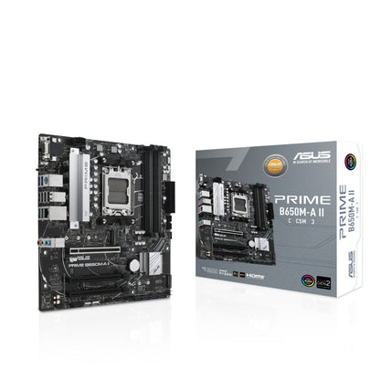 ASUS PRIME B650M-A II-CSM AMD B650 Socket AM5 micro ATX Motherboard