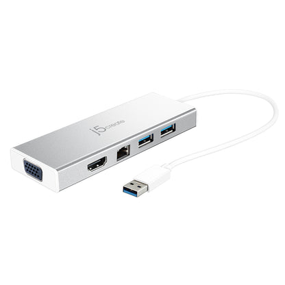 j5create JUD380 USB™ Mini Docking Station