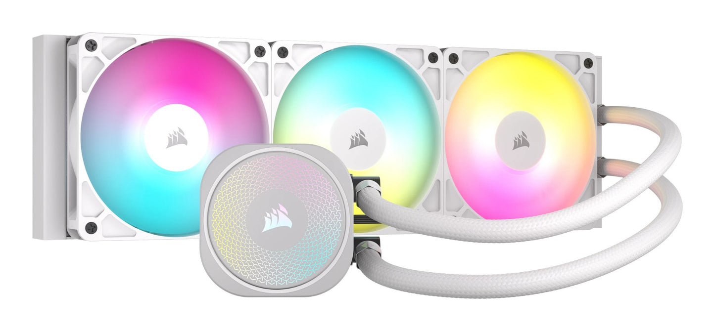 Corsair Nautilus 360 RS ARGB Liquid Processor All-in-one liquid cooler White 1 pc(s) Cooling