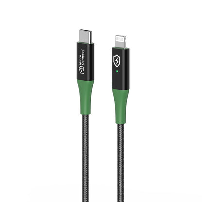 Microconnect MC-SMART USB C-L-2 lightning cable 2 m Black