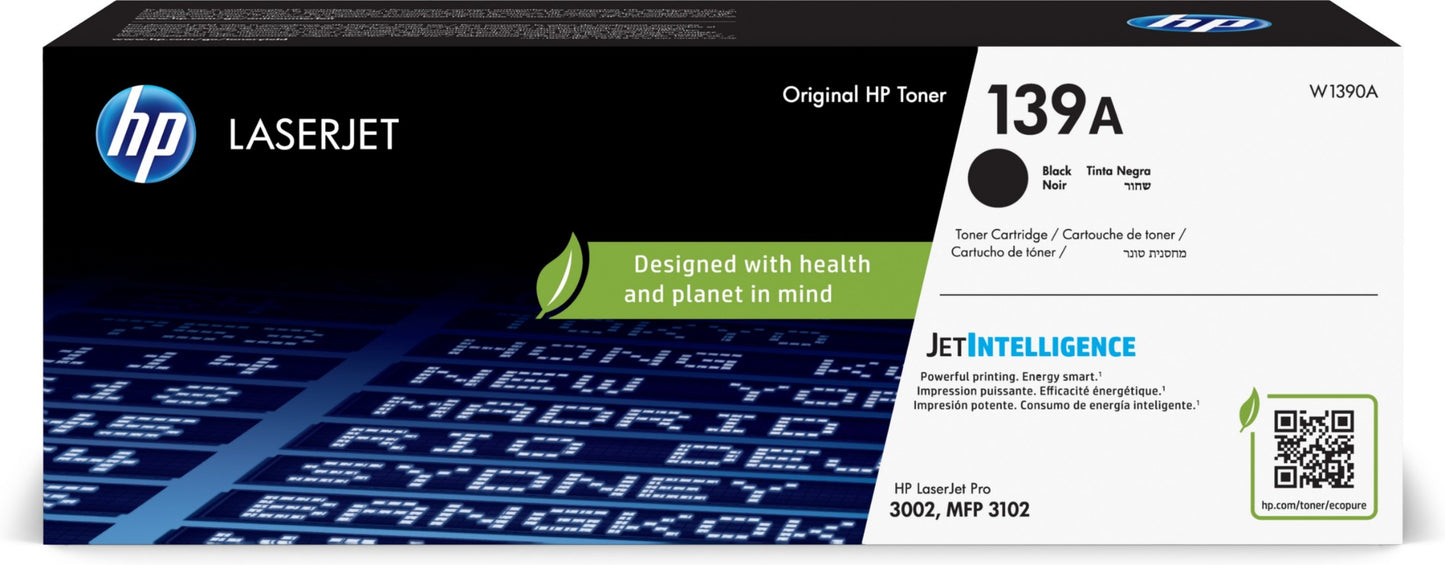 HP W1390A/139A Toner Cartridge (1.5K pages)