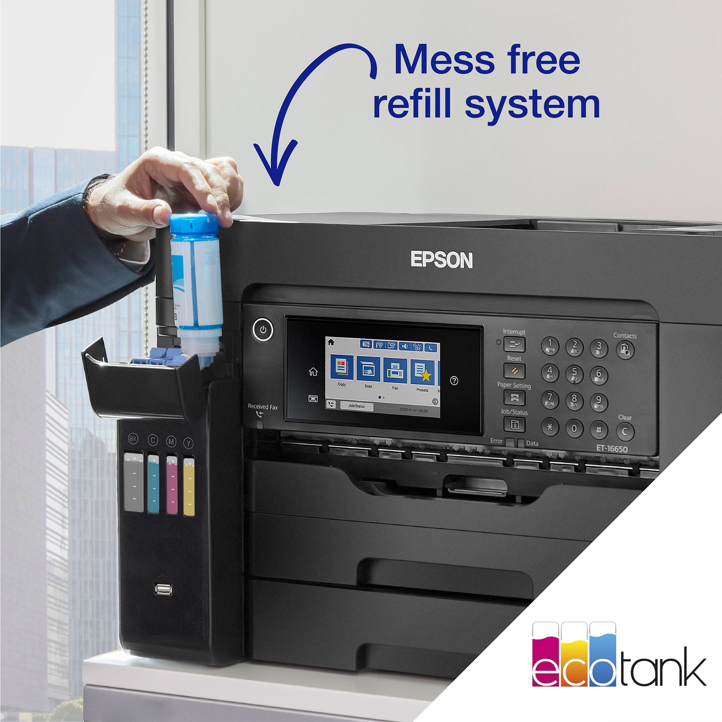 Epson EcoTank ET-16605 Inkjet A3 4800 x 2400 DPI 32 ppm Wi-Fi Printer