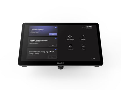 Yealink Mtouch Plus Controller Black Webcam