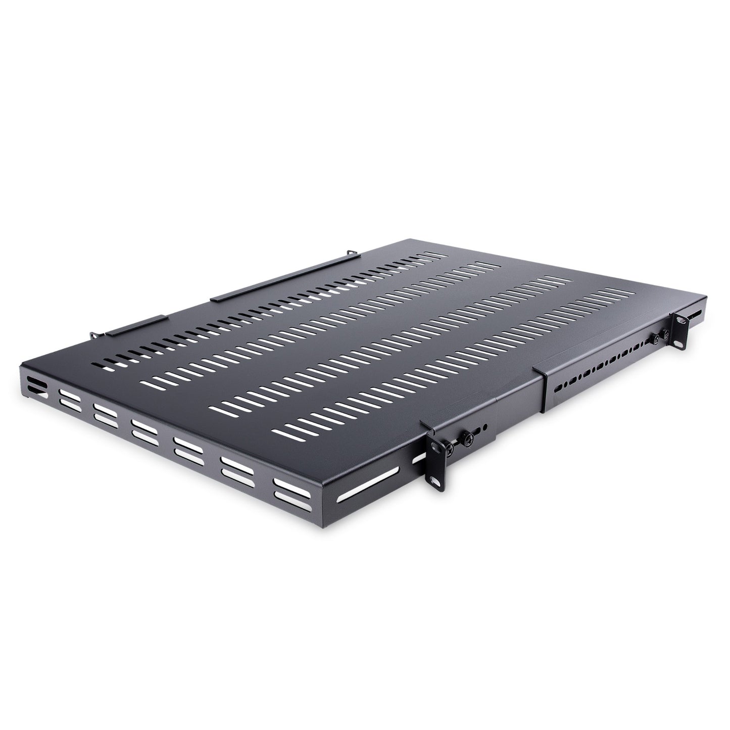 StarTech.com 1U 4-Post Adjustable Vented Server Rack Mount Shelf - 330lbs(150 kg)