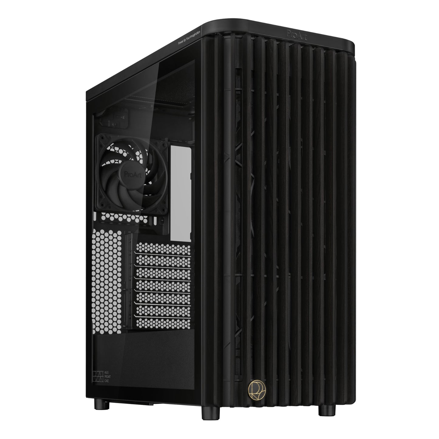 ASUS ProArt PA401 Wood TG PWM (Black) Tower PC Case